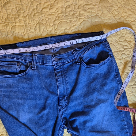 Levi's 514s Men's Straight Leg Blue Jeans. 38"×29.5".(#2016) - Picture 12 of 16